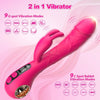 10-Speed Retractable Vibrating AV Wand β Luxurious, Soft-Touch G-Spot & Clitoral Stimulator