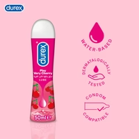 Durex Play Very Cherry 🍒💦 – Deliciously Flavored Intimate Lube!