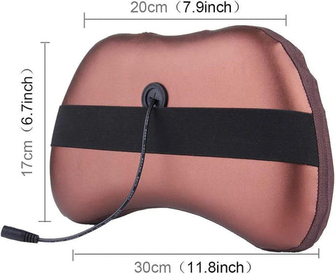 🚗🏠 Relax Anywhere: Car & Home Massage Pillow 8D