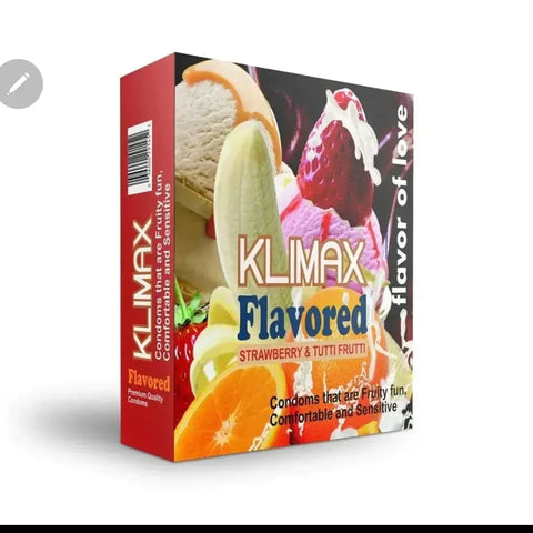 Klimax Flavoured Premium Imported Condom(With Private Packing