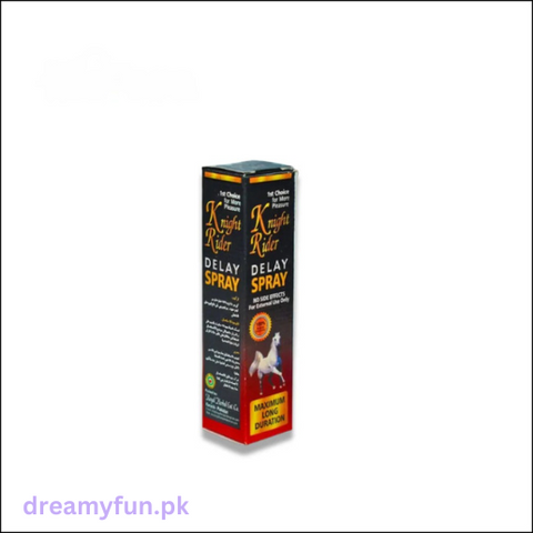 Knight Rider ⚡ Delay Timing Spray – Discreet Packaging for Your Privacy! ⏳🖤🔒