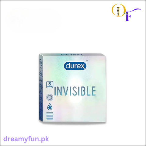 Durex Invisible 🌫️ Ultra-Thin Imported Condoms – Maximum Sensation & Protection! 🔥🛡️