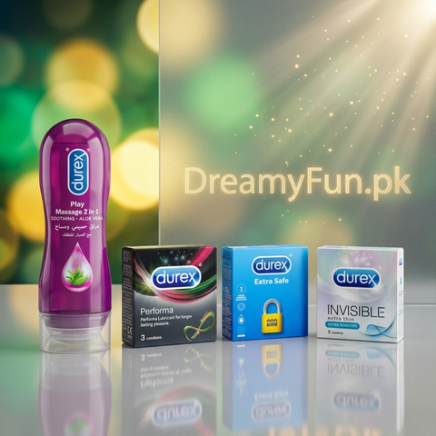 💖 Premium Condoms Combo Pack – Comfort & Protection
