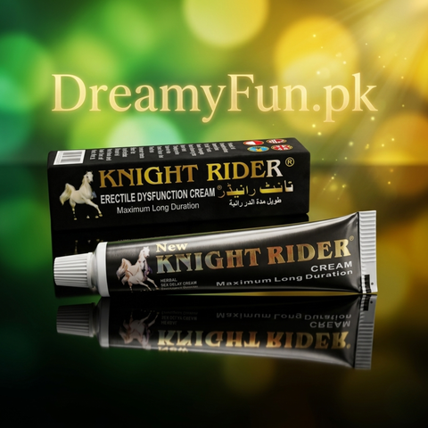 Knight Rider ⚡ Herbal Longtime Delay Cream for Men – Enhanced Performance with Private Packing! 🔞🔥💪