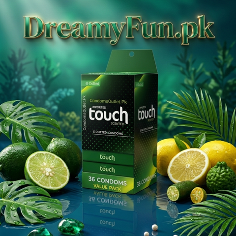 🍓💖 Touch Sweet Smelling Flavour Condoms – Pack of 6
