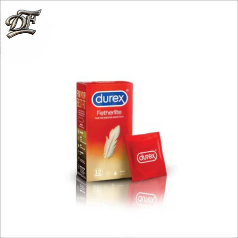 Durex Fetherlite Condoms Pack of 12 – Ultimate Sensitivity &amp; Protection!