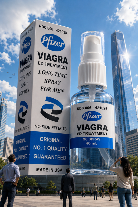 Latest and long lasting Viagra spray