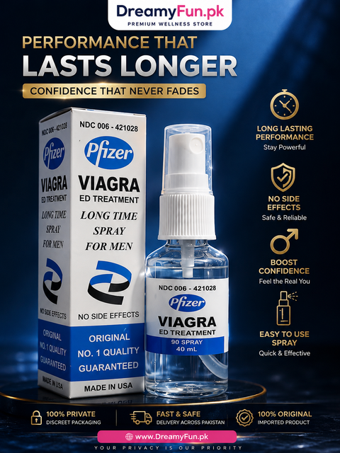 Latest and long lasting Viagra spray