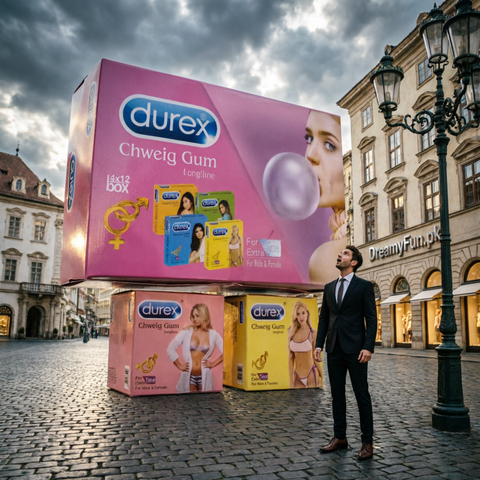 Full night enjoy bubble gum for male and female