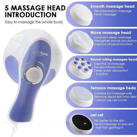 💖 Feel the Vibes! Portable Electric Body Massager for Daily Relaxation